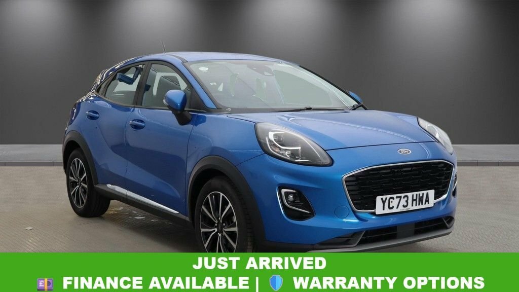 Ford Puma 1L Titanium Blue