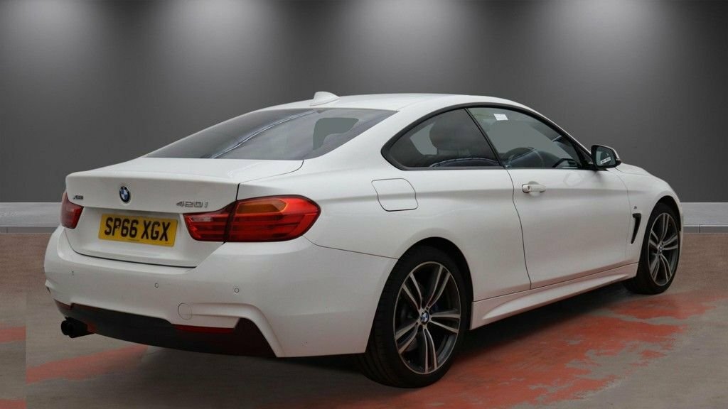 BMW 4 Series Gran Coupe 2L M Sport White #4