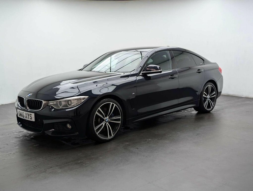 BMW 4 Series Gran Coupe 2L M Sport Black #3