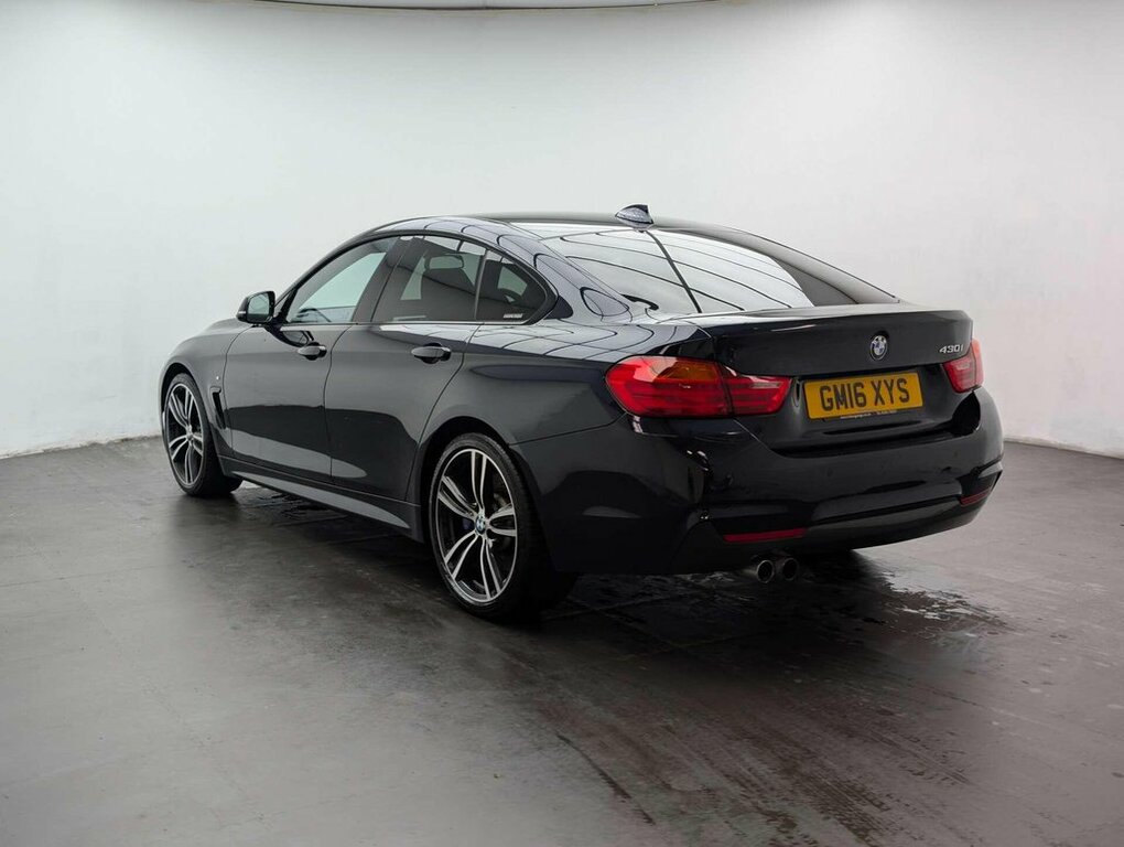 BMW 4 Series Gran Coupe 2L M Sport Black #4