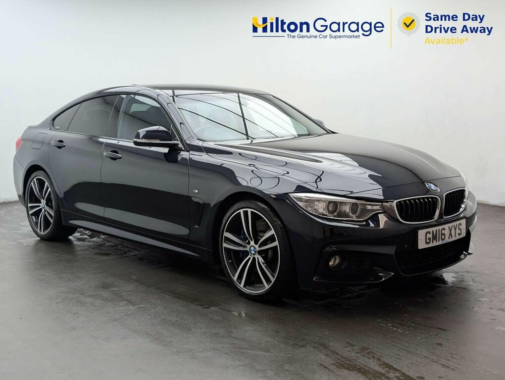 BMW 4 Series Gran Coupe 2L M Sport Black