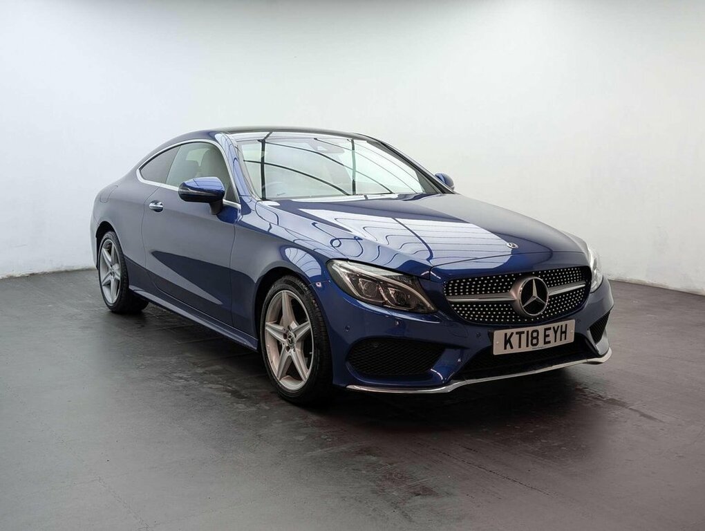 Mercedes-Benz C Class 2.1L Amg Line KT18EYH Blue #2