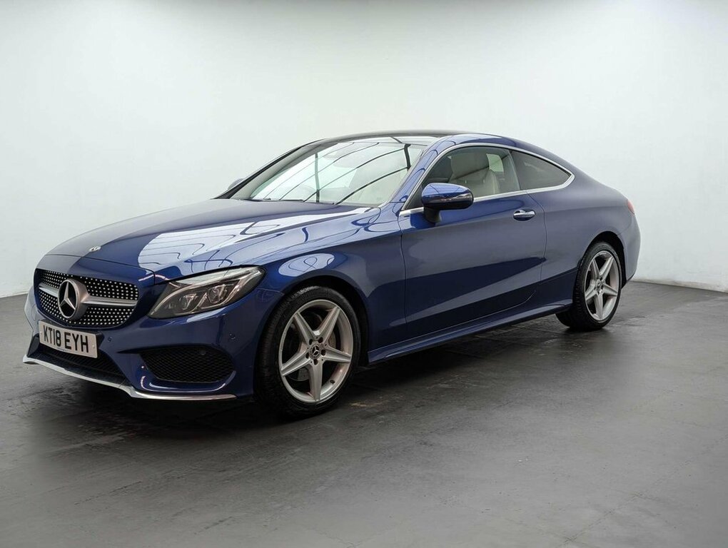 Mercedes-Benz C Class 2.1L Amg Line KT18EYH Blue #4