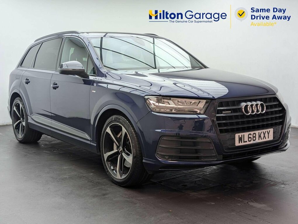 Audi Q7 3L Black Edition Blue