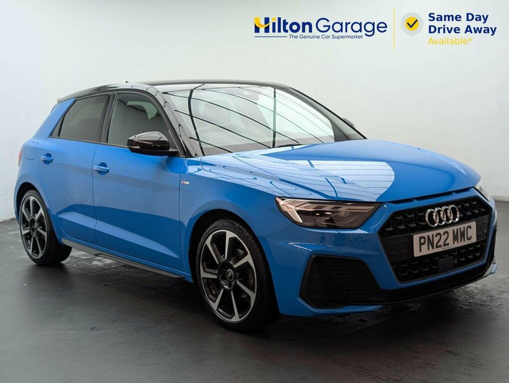 Audi A1 1L Black Edition Blue