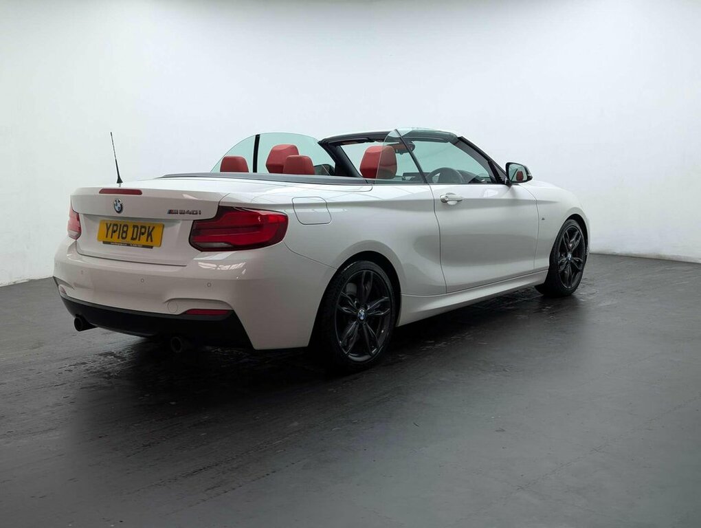 BMW 2 Series Convertible White #3