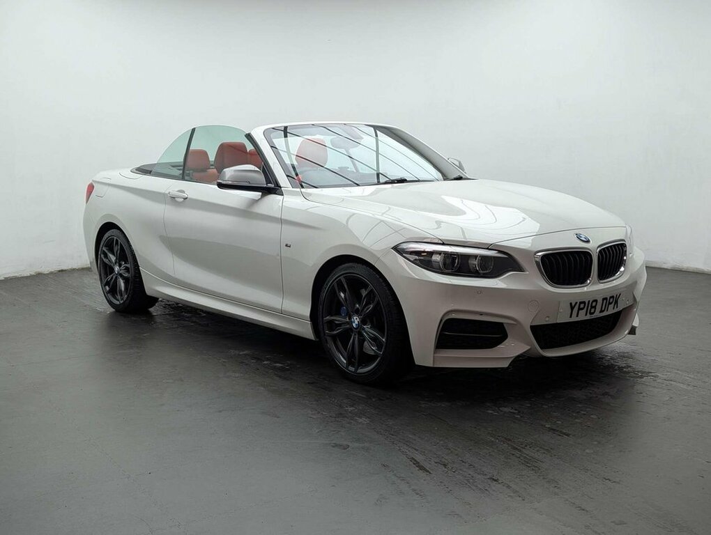 BMW 2 Series Convertible White #2