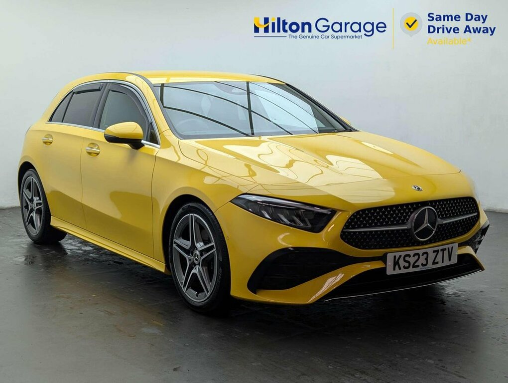 Mercedes-Benz A Class 1.3L Amg Line Yellow