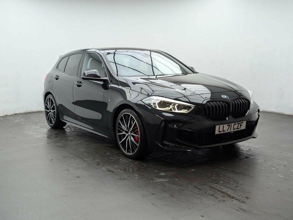 BMW 1 Series Hatchback LL71CZF Black #2