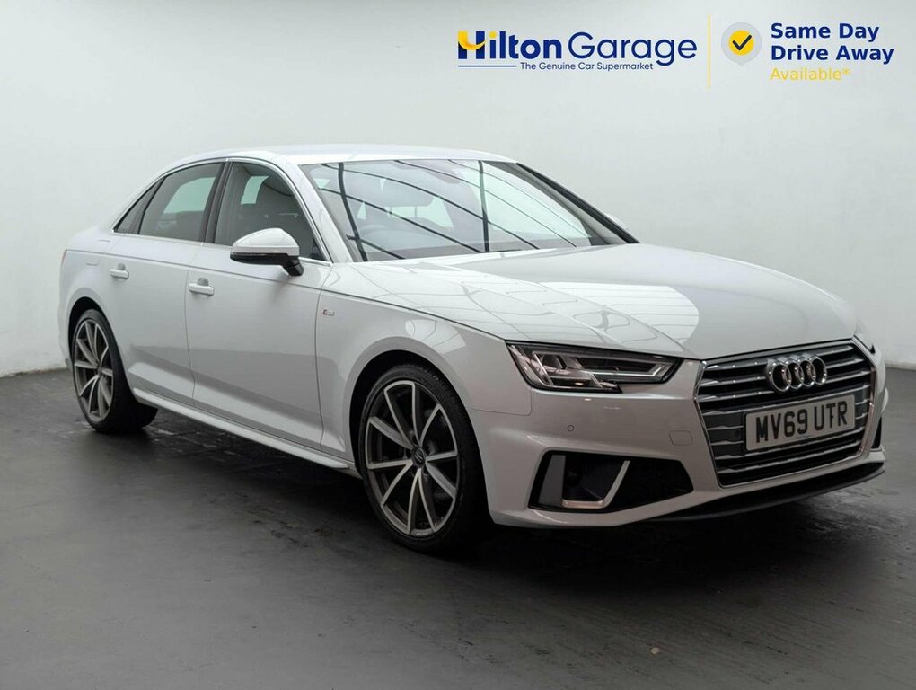Audi A4 2L S Line White
