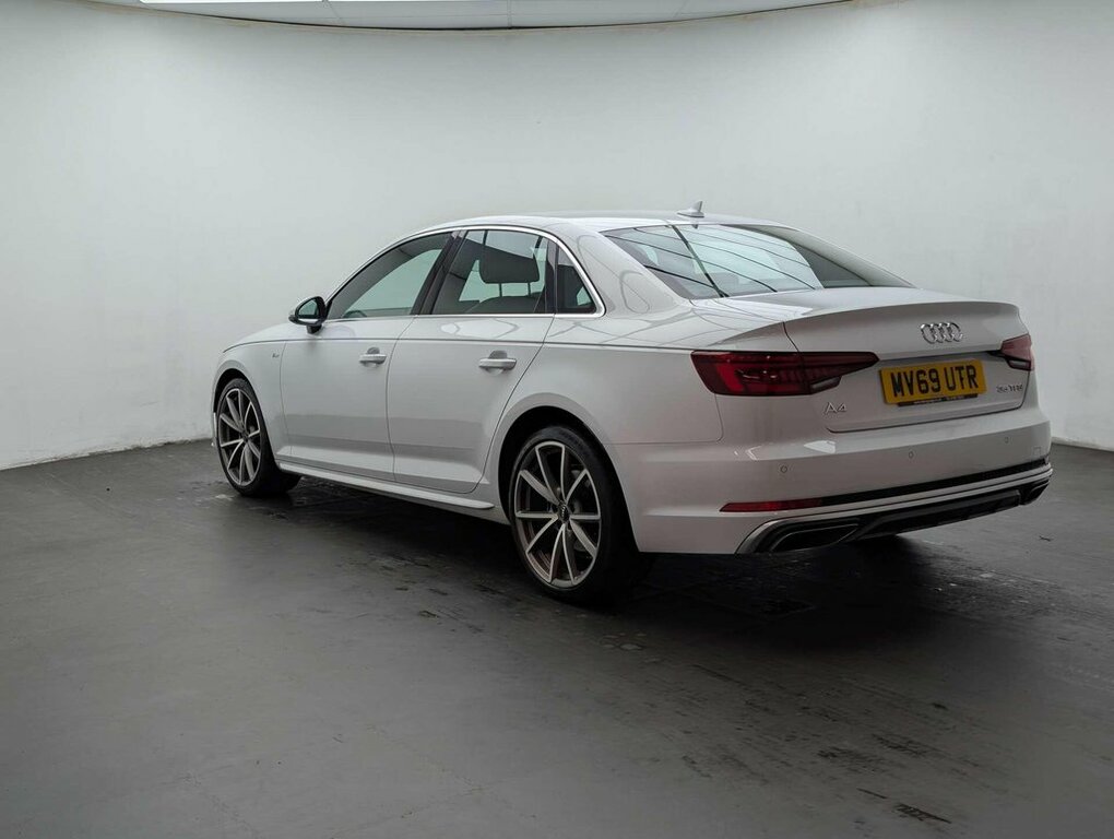Audi A4 2L S Line White #3