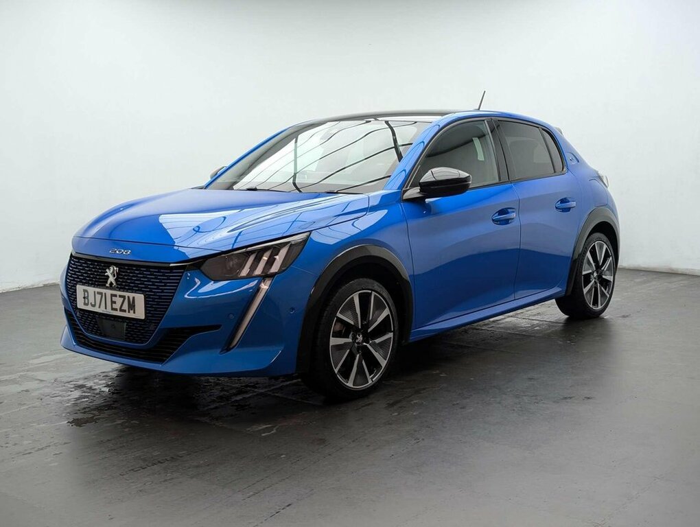 Peugeot e-208 Hatchback BJ71EZM Blue #4