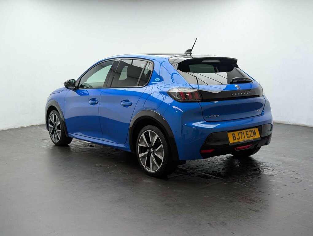 Peugeot e-208 Hatchback BJ71EZM Blue #6