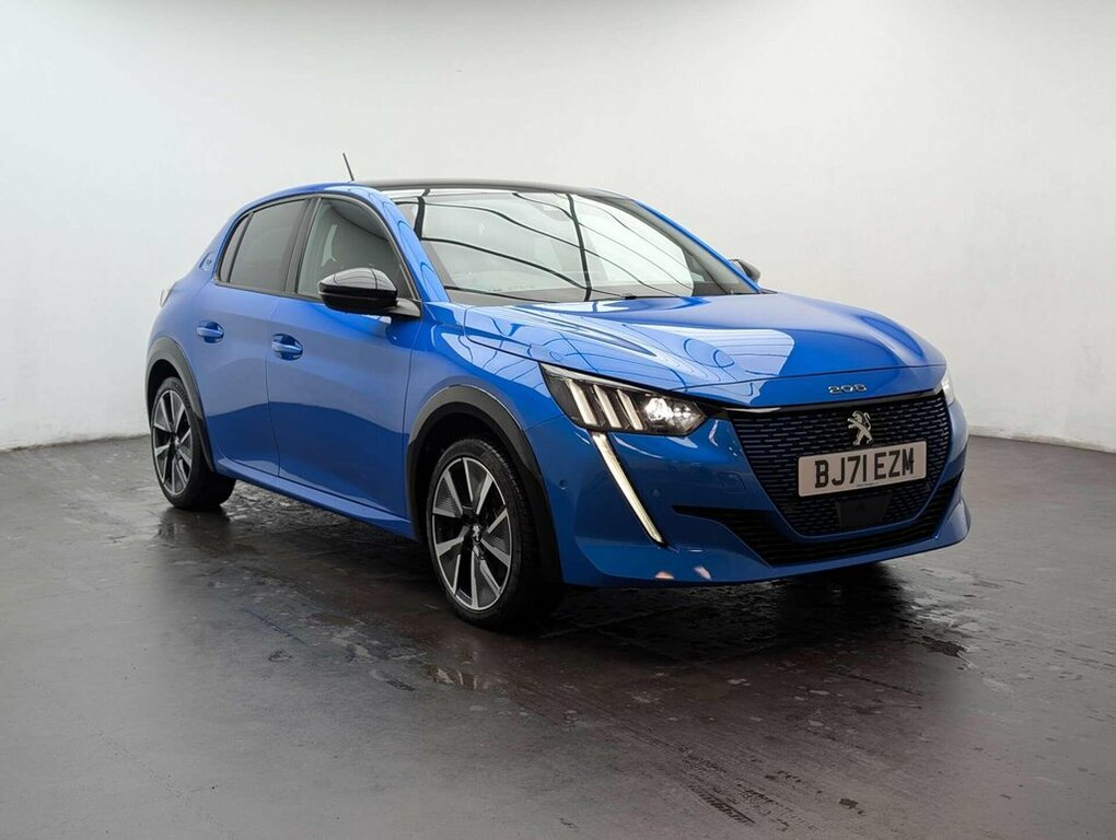 Peugeot e-208 Hatchback BJ71EZM Blue #2