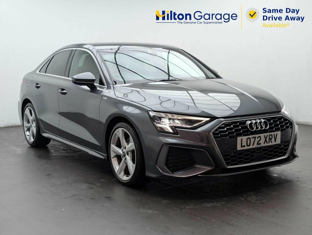 Audi A3 1.5L S Line LO72XRV Grey