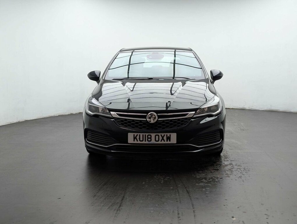 Vauxhall Astra 1.4L Sri Vx Line Nav KU18OXW Black #3