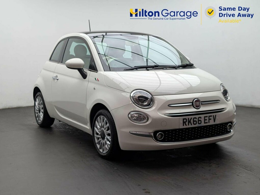 Fiat 500 1.2L Lounge White