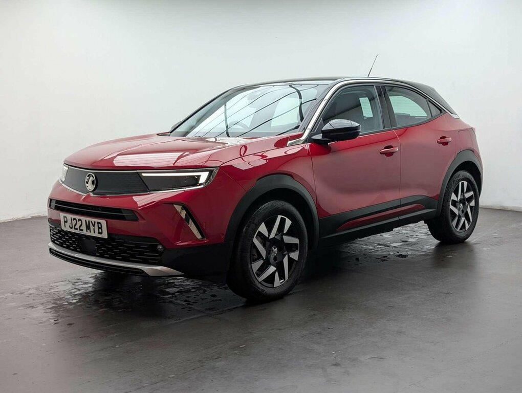 Vauxhall Mokka-e Suv PJ22MYB Red #4