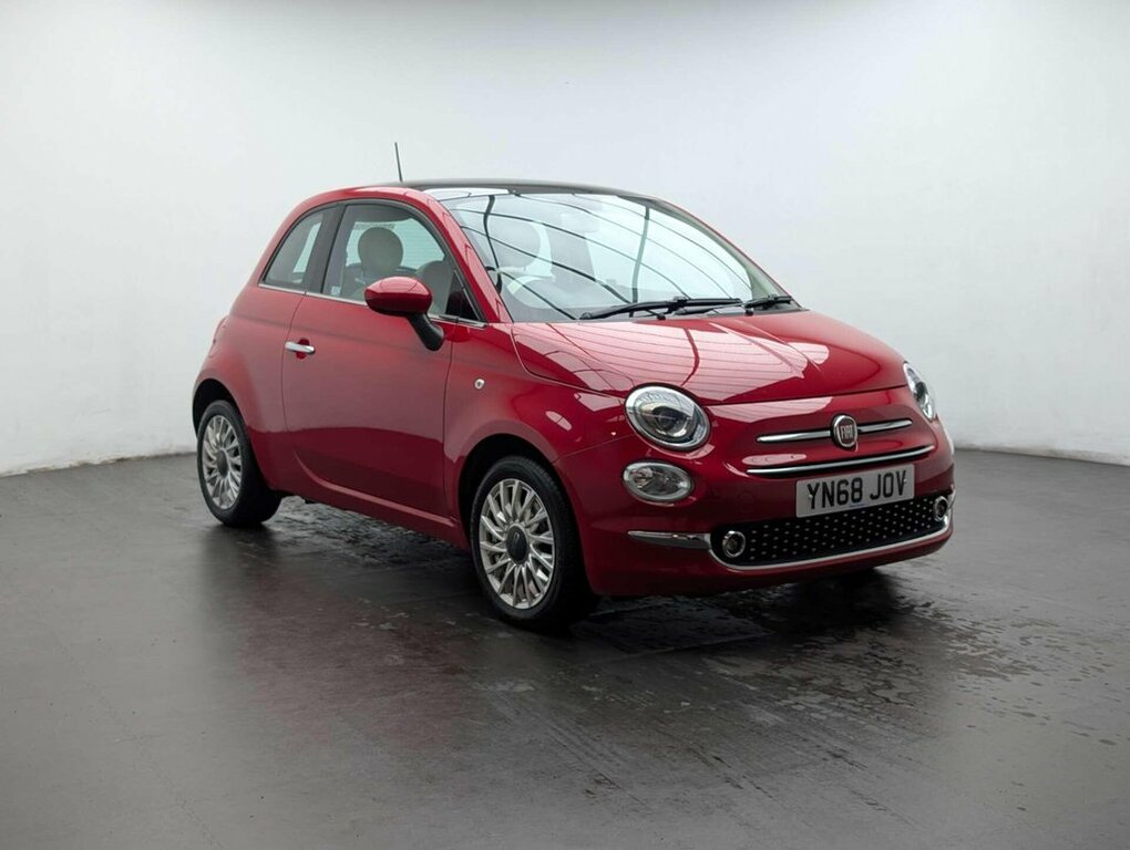 Fiat 500 1.2L Lounge YN68JOV Red #2