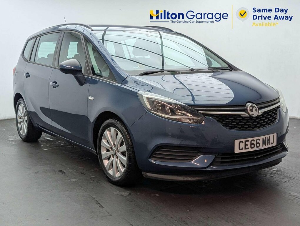 Vauxhall Zafira Tourer 1.4L Design Blue