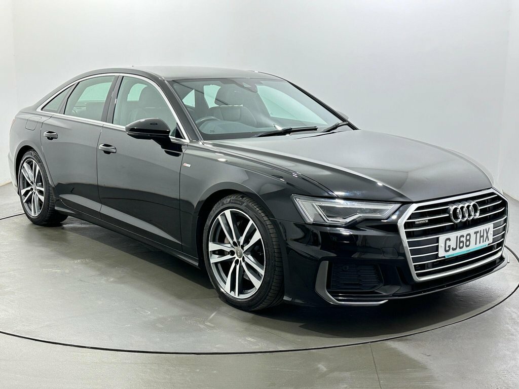 Audi A6 Saloon 3L S Line GJ68THX Black