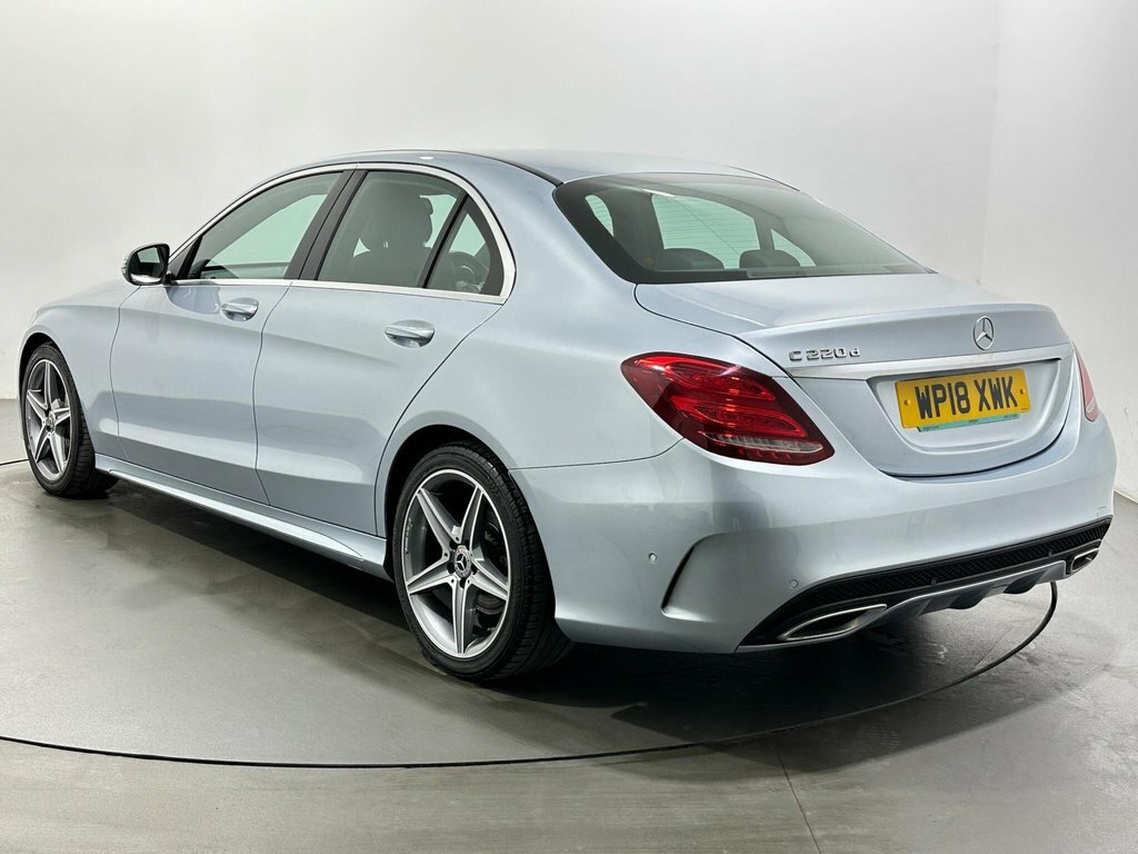 Mercedes-Benz C Class 2.1L Amg Line WP18XWK Silver #5