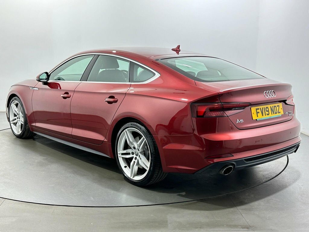Audi A5 2L S Line FV19NDZ Red #5