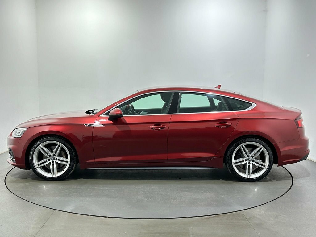 Audi A5 2L S Line FV19NDZ Red #4