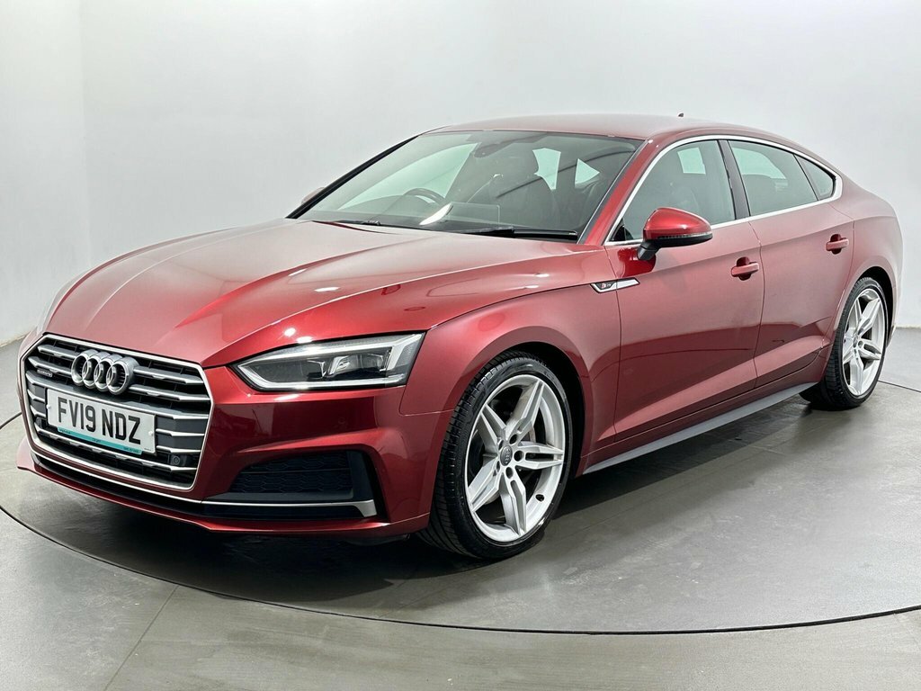 Audi A5 2L S Line FV19NDZ Red #3