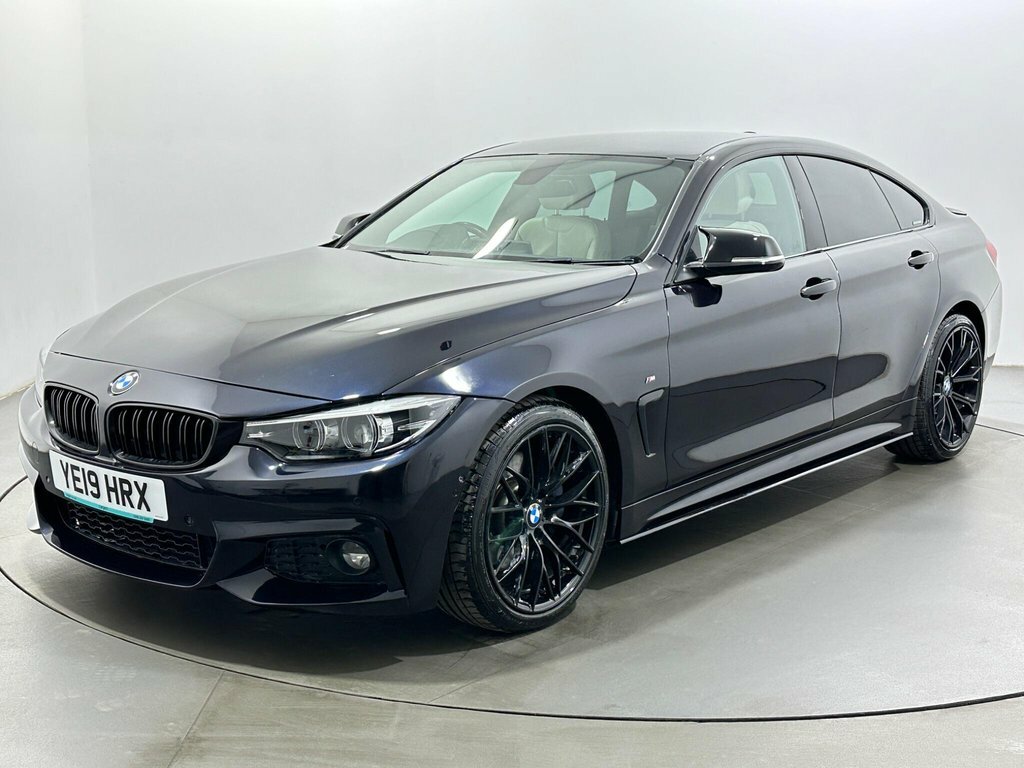 BMW 4 Series Gran Coupe 2L M Sport YE19HRX Black #3