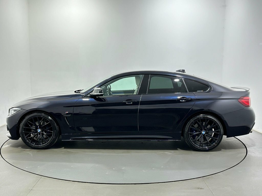 BMW 4 Series Gran Coupe 2L M Sport YE19HRX Black #4