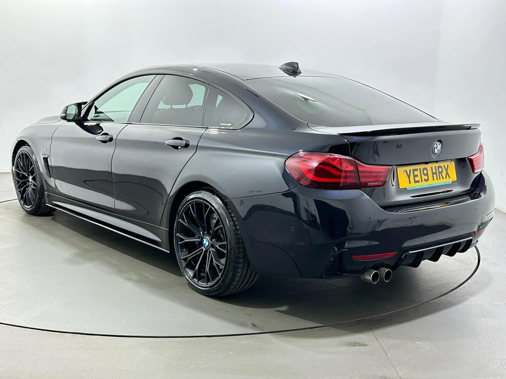 BMW 4 Series Gran Coupe 2L M Sport YE19HRX Black #5