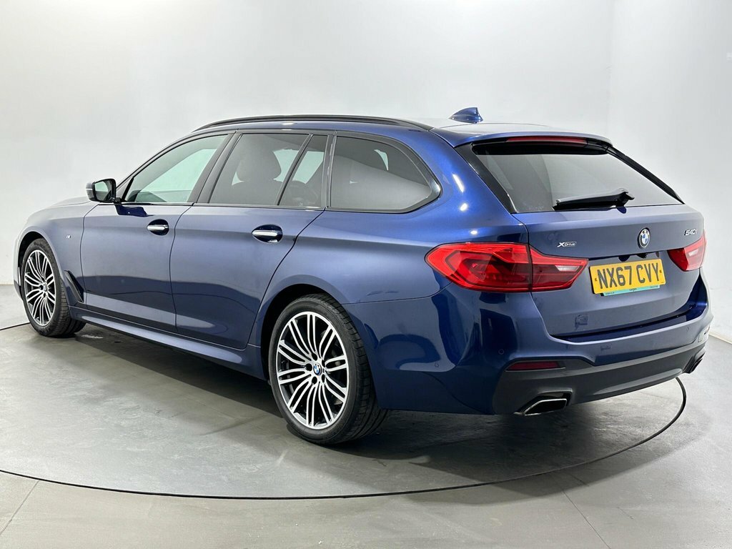 BMW 5 Series 3L M Sport NX67CVY Blue #5