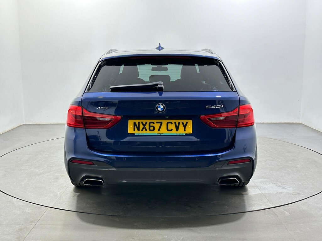 BMW 5 Series 3L M Sport NX67CVY Blue #6