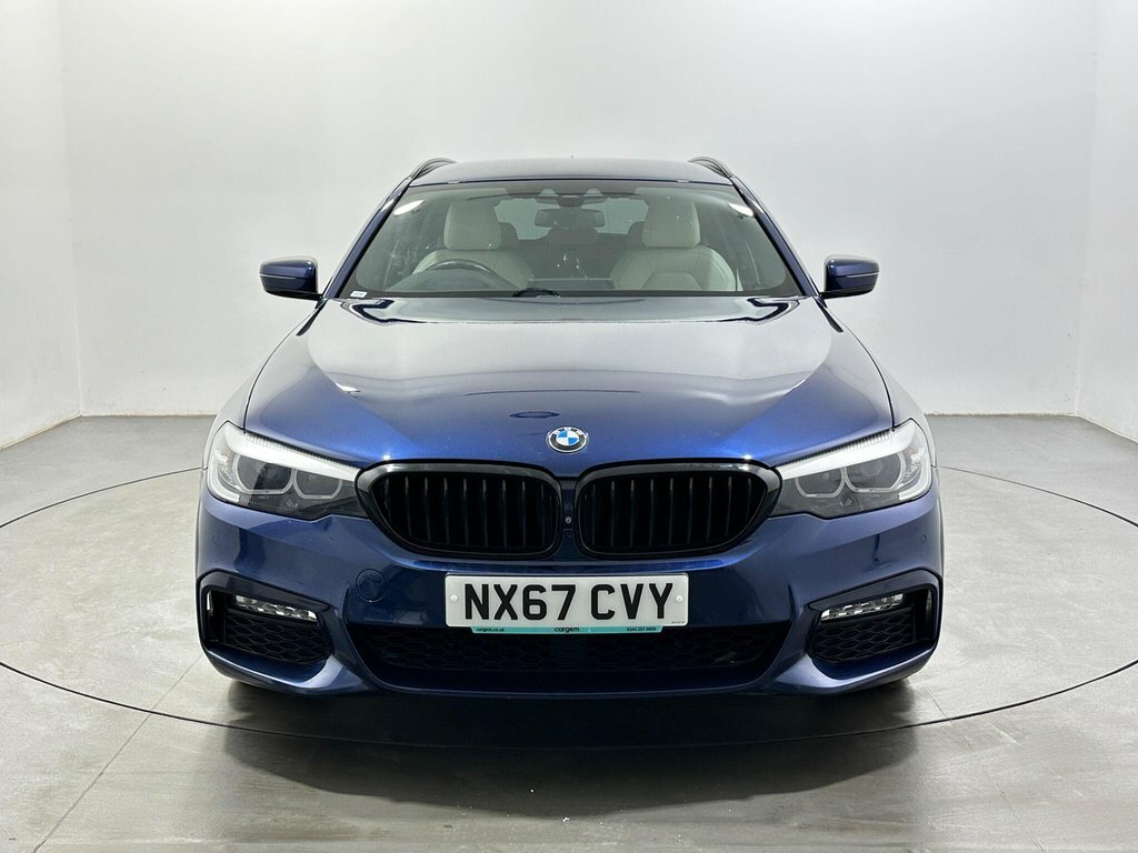 BMW 5 Series 3L M Sport NX67CVY Blue #2