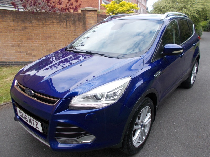 Ford Kuga 2.0 Tdci Titanium X DX16MTZ Blue #5