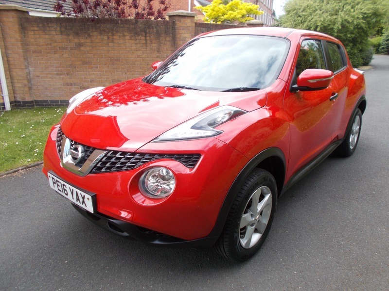 Nissan Juke 1.6 Visia Suv PE16YAX Red #5