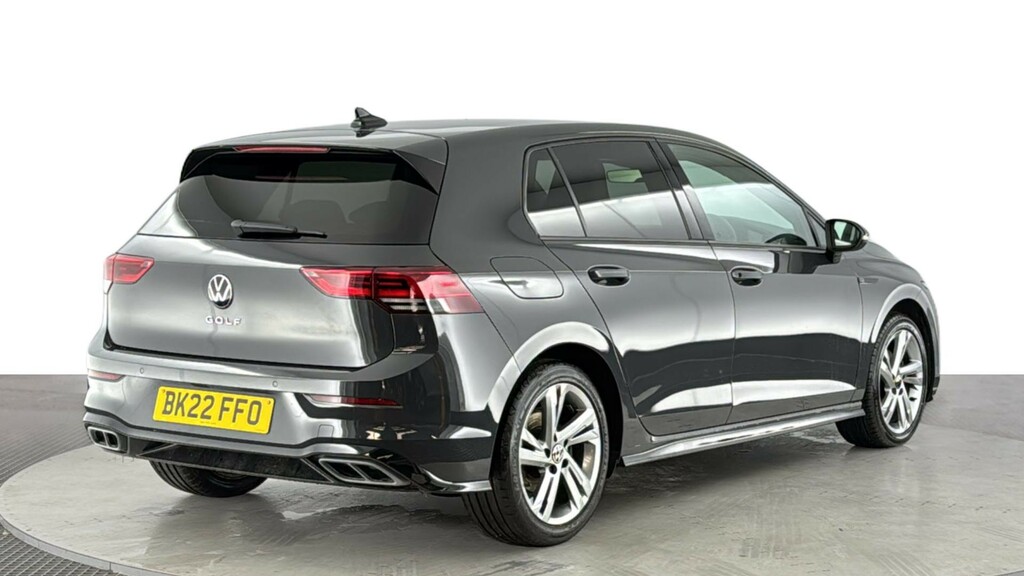 Volkswagen Golf 2.0 Tdi R-line Hatchback Euro 6 BK22FFO Grey #4