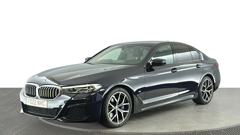 BMW 5 Series 3.0 530D Mht M Sport Saloon Hybrid Step Black