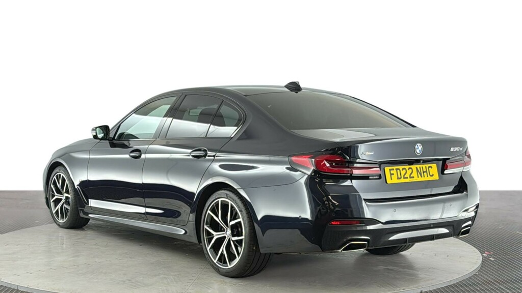 BMW 5 Series 3.0 530D Mht M Sport Saloon Hybrid Step Black #6