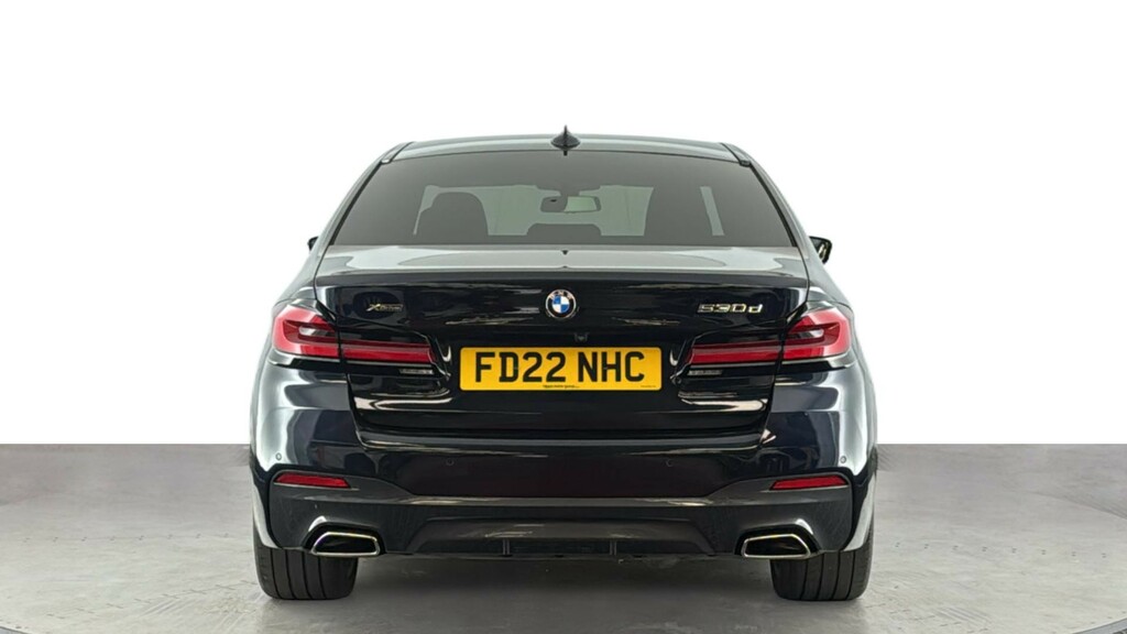 BMW 5 Series 3.0 530D Mht M Sport Saloon Hybrid Step Black #5