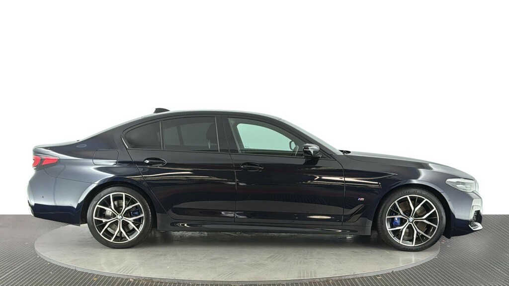 BMW 5 Series 3.0 530D Mht M Sport Saloon Hybrid Step Black #3