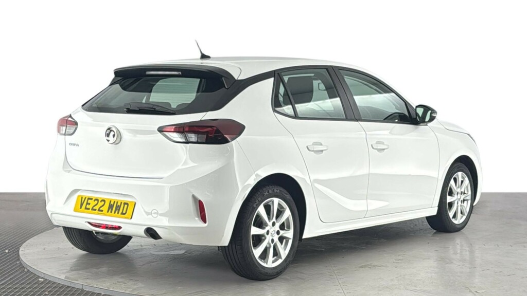 Vauxhall Corsa 1.2 Se Edition Hatchback Euro 6 VE22WWD White #4