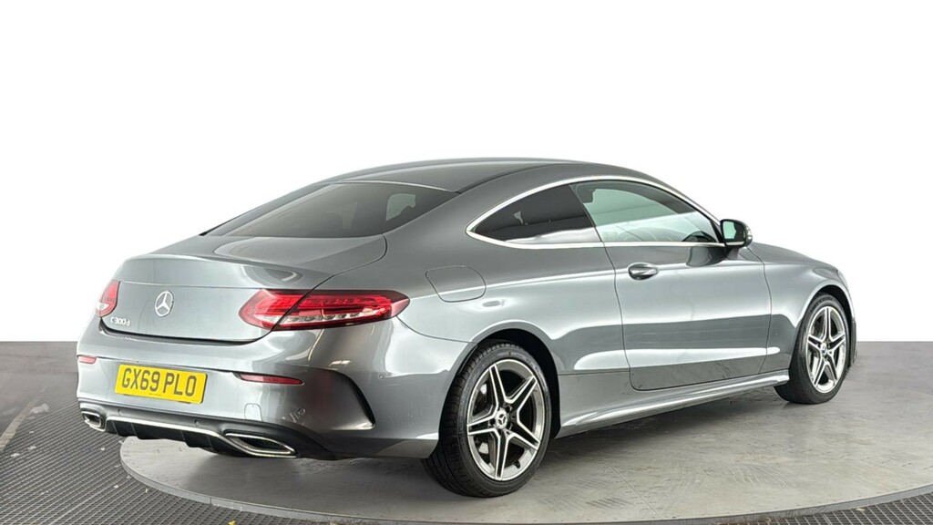Mercedes-Benz C Class 2.0 C300d Amg Line Coupe G-tronic Euro GX69PLO Grey #4
