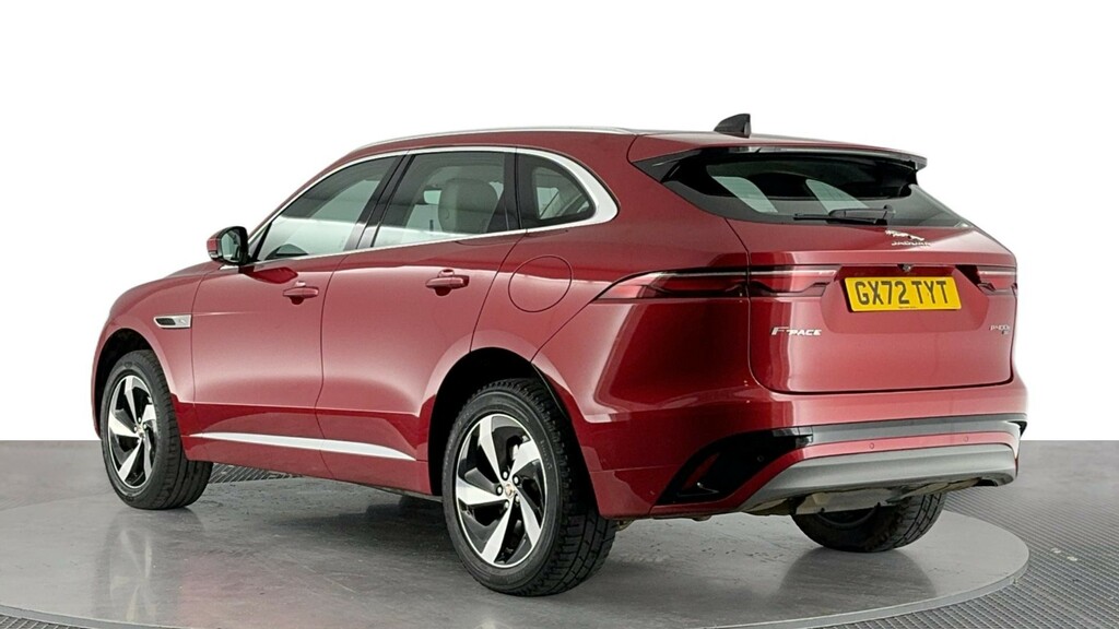 Jaguar F-Pace 2.0 P400e 19.3Kwh R-dynamic S Suv Plug- GX72TYT Red #6