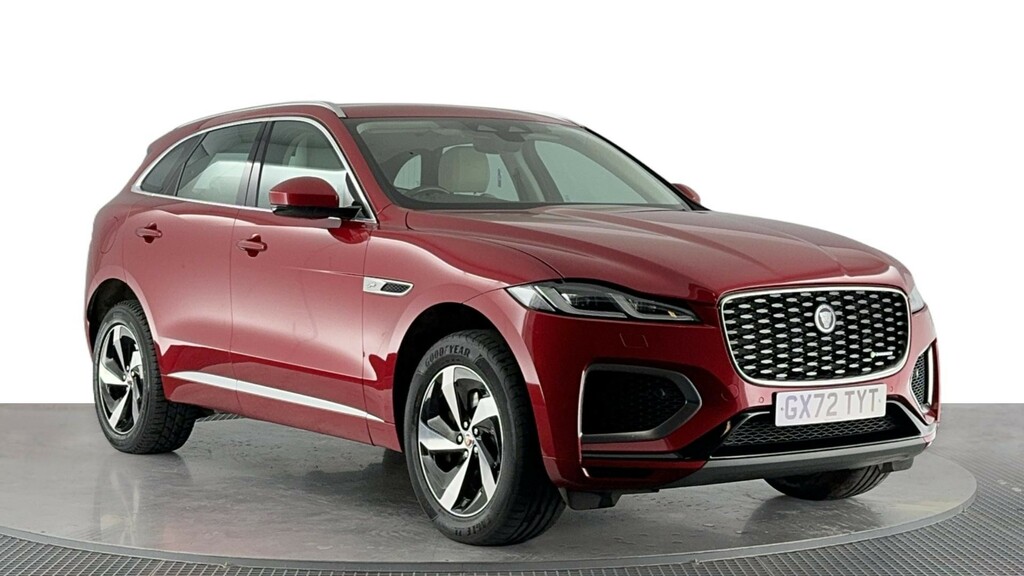 Jaguar F-Pace 2.0 P400e 19.3Kwh R-dynamic S Suv Plug- GX72TYT Red #2