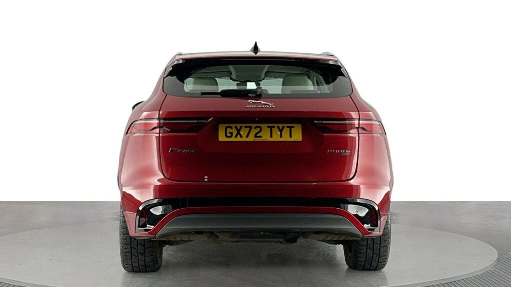 Jaguar F-Pace 2.0 P400e 19.3Kwh R-dynamic S Suv Plug- GX72TYT Red #5