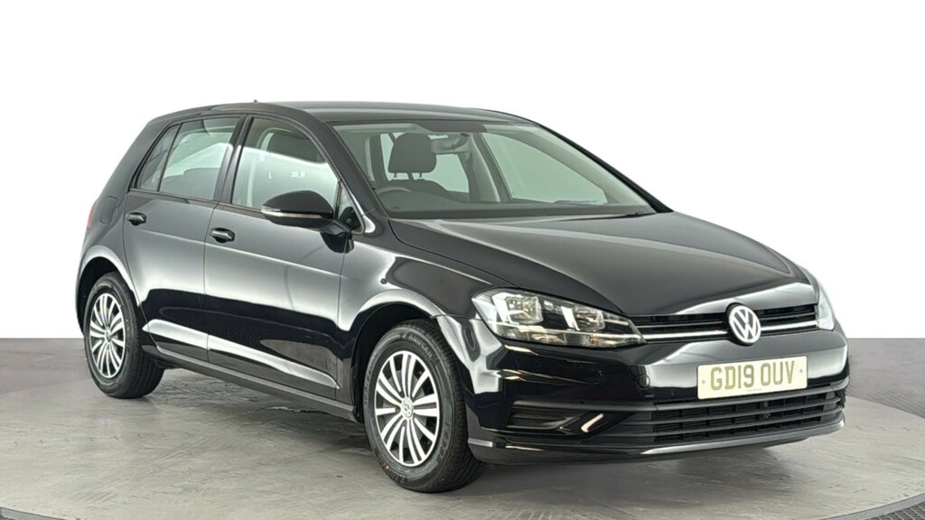 Volkswagen Golf 1.0 Tsi S Hatchback Euro 6 Ss GD19OUV Black #2