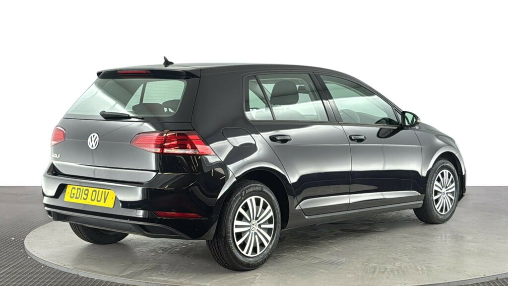 Volkswagen Golf 1.0 Tsi S Hatchback Euro 6 Ss GD19OUV Black #4