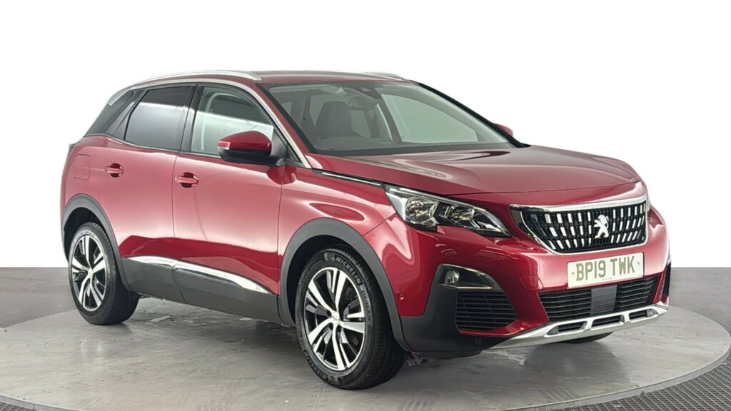 Peugeot 3008 1.2 Puretech Allure Suv Euro 6 BP19TWK Red #2